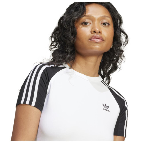 Adidas Γυναικεία κοντομάνικη μπλούζα 3-S Slim Tee